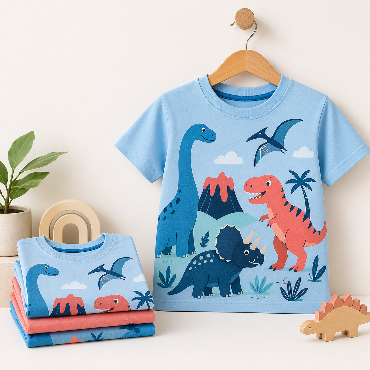Kaos Anak London Dino